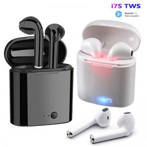 Termostat Bluetooth Earphones i7s TWS Wireless Earpiece  Bluetooth 5.0 Earphones sport Earbuds Headset With Mic For smart Phone  Xiaomi Samsung Huawei LG