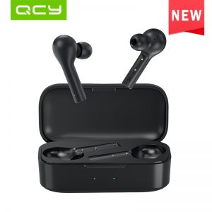 Termostat Bluetooth Earphones QCY T5 Wireless Bluetooth Headphones V5.0 Touch Control Earphones Stereo HD talking with 380mAh battery